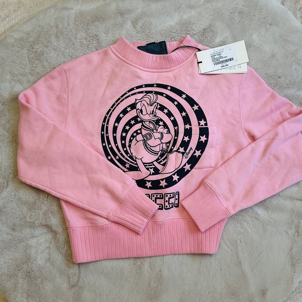 Gucci x Disney Donald Duck Collection Pink Sweater